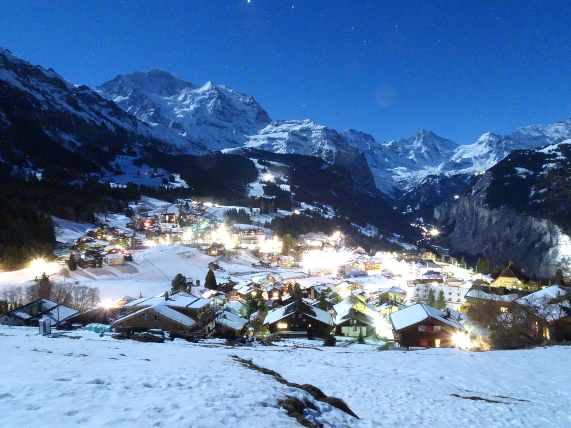 Chalet Alpina Gyger Wengen Exterior photo